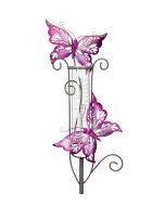 Capri Rain Gauge Stake - Butterfly
