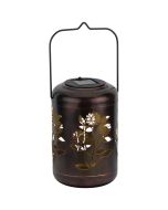 Flower Shadow Lantern - Gold