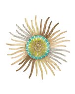 Wavy Sun Wall Decor 30"
