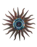 Indigo Sun Wall Decor 36"