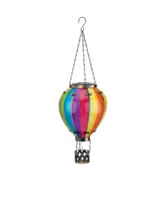 Hot Air Balloon Solar Lantern LG - Rainbow 1
