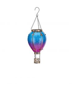 Hot Air Balloon Solar Lantern SM - Blue 1
