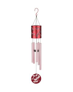 Garden Solar Chime 35" - Dragonfly