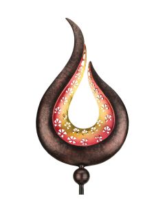 Filigree Solar Stake - Swirl