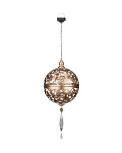 Moroccan Solar Lantern LG - Gold