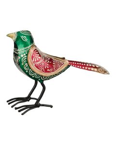 Henna Bird Decor - Green