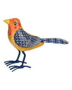 Henna Bird Decor - Orange