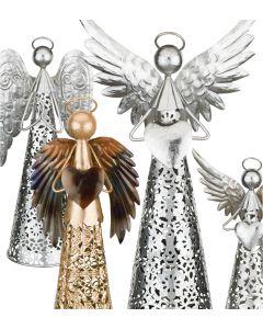 Regal Art & Gift Angel Decor 7.25 Inches x 4.75 Inches x 16.5 Inches Iridescent Ornament 