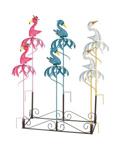 Bird Spinner Stake Assortment 12 Pc