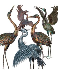Large Bird Statuary Pre-Pack 16 Pc