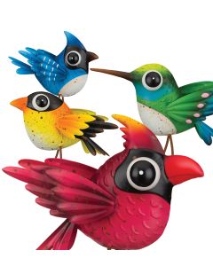 Bird Decor 9" Pre-Pack 16 Pc
