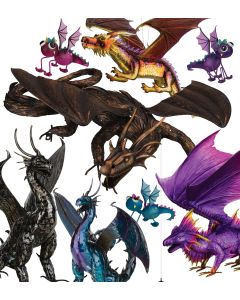 Mythical Decor Pre-Pack 18 Pc