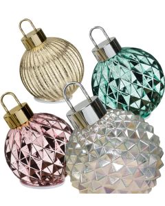 Glow Ornament Pre-Pack 16 Pc