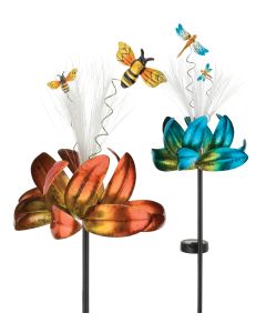 Sparkle Solar Spinner Stake Pre-Pack 12 Pc 