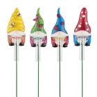 Gnome Rain Gauge Stake Pre-Pack 16 Pc