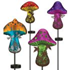 Fantasy Mushroom Solar Stakes Pre-Pack 16 Pc