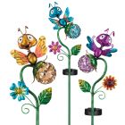 Crystal Bug Solar Stake Pre-Pack  12 Pc