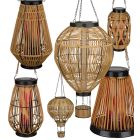 Wicker HAB - Solar Lantern Pre-Pack 24 Pc