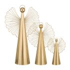 Metallic Gold Angel Decor Pre-Pack 8 Pc