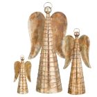Gold Flame Angel Decor Pre-Pack 8 Pc