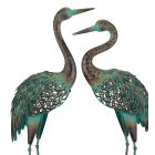 PatinaSolar Bird Decor Pre-Pack 8 Pc