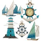Coastal Wall Decor Pre-Pack 13 Pc