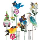 Large Rain Gauge Stakes Combo Pre-Pack 24 Pc