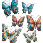 Butterfly Wall Decor Pre-Pack 24 Pc