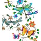 Glass Garden Wall Decor Pre-Pack 12 Pc