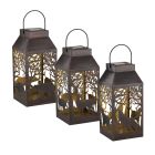 Lodge Shadow Solar Lantern Pre-Pack 12 Pc