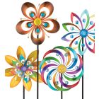 12" Wind Spinner Stake Pre-Pack 24 Pc