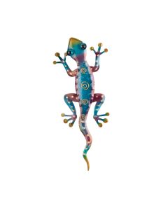 Gecko Decor 11" - Rainbow Purple