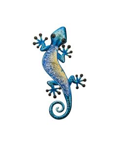 Watercolor Gecko Wall Decor 18" - Blue