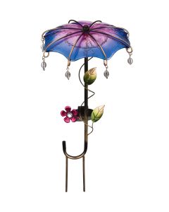 Umbrella Solar Stake - Purple