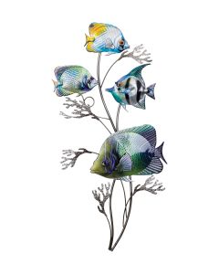 Luster Wall Decor - Vertical Fish
