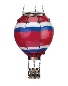 Hot Air Balloon Solar Lantern LG - Stripe 1