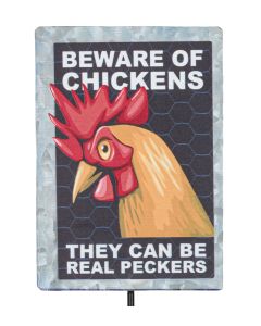 Funny Sign SM - Real Peckers