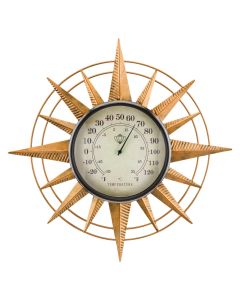 Thermometer Wall Decor - Compass