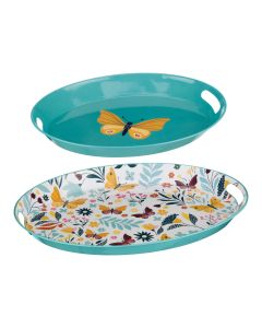 Butterfly Home Entertaining - Tray Set/2