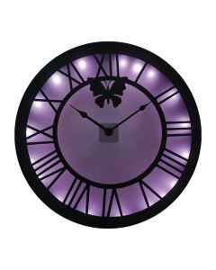 Paradise Solar Clock - Butterfly