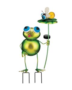 Backyard Solar Stake - Frog