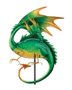 Dragon Solar Stake - Green