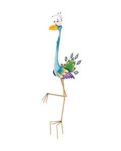 Goofy Bird Stake - Peacock