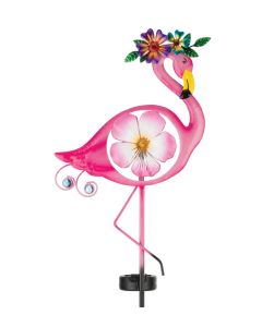 Flamingo Solar Stake - Flower