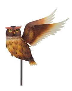 Bird Jiggly Stake - Owl