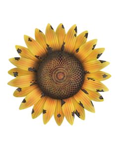 Solar Sunflower Wall Decor 