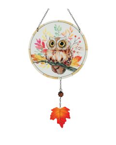 Harvest Suncatcher - Owl
