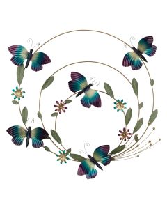 Butterfly Circle of Life Wall Decor