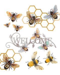 Bee Wall Decor Pre-Pack
