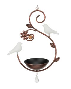 Illuminate Solar Hanging Birdfeeder - Bird